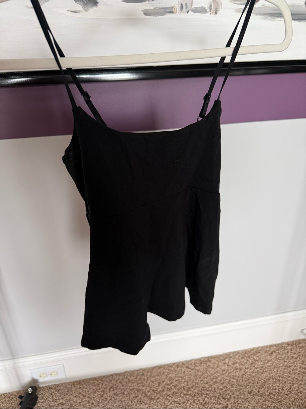 wild fable Black Double Spaghetti Strap Camisole